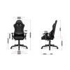 Huzaro HZ-Ranger 6.0 Black gaming chair for children