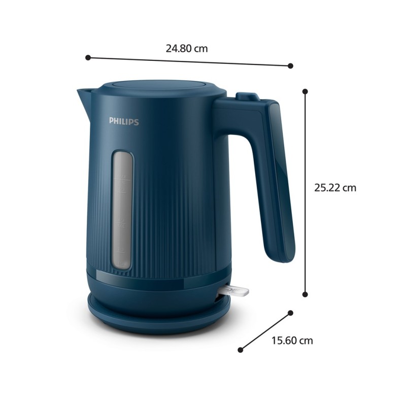 Philips 3000 series HD9411/70 electric kettle 1.7 L 2200 W Blue Philips 3000 series HD9411/70 electric kettle 1.7 L 2200 W Blue