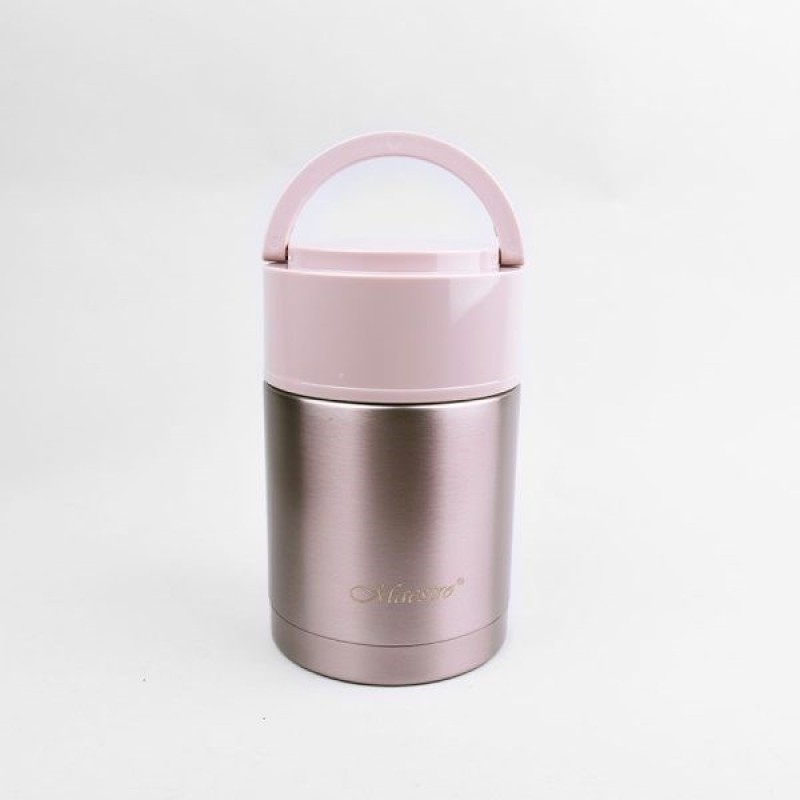 Dinner thermos Maestro MR-1636-80 800 ml, pink Dinner thermos Maestro MR-1636-80 800 ml, pink