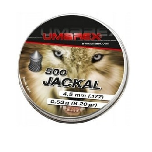 Śrut 4,5 mm Umarex Jackal Pointed Ribbed 500 szt Śrut 4,5 mm Umarex Jackal Pointed Ribbed 500 szt