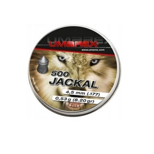 Śrut 4,5 mm Umarex Jackal Pointed Ribbed 500 szt