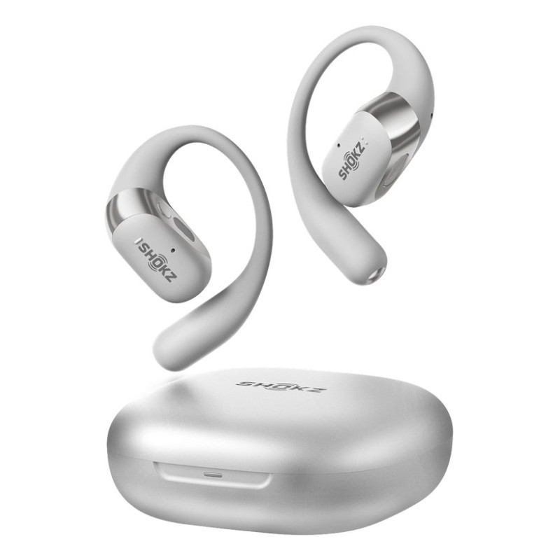 SHOKZ OpenFit 2+ Headphones Wireless Ear-hook, In-ear Calls/Music Bluetooth Grey