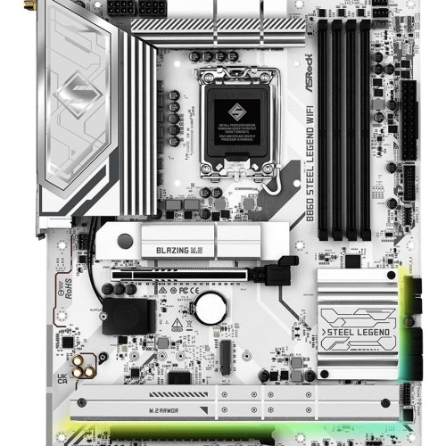 Asrock B860 Steel Legend WiFi Intel B860 LGA 1851 (Socket V1) ATX