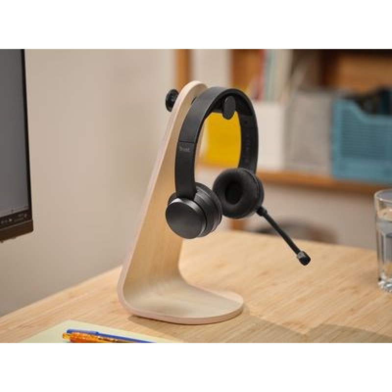 Trust Ayda Headset Wired & Wireless Head-band Calls/Music USB Type-C Bluetooth Black Trust Ayda Headset Wired & Wireless Head-band Calls/Music USB Type-C Bluetooth Black