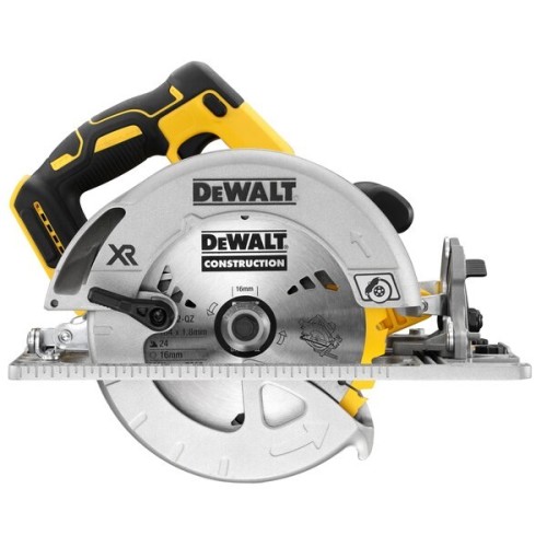 DeWALT DCS572NT portable circular saw 18.4 cm Yellow 5500 RPM DeWALT DCS572NT portable circular saw 18.4 cm Yellow 5500 RPM