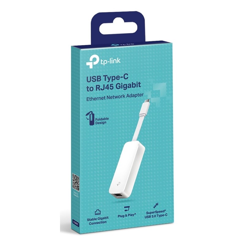 TP-Link USB Type-C to RJ45 Gigabit Ethernet Network Adapter TP-Link USB Type-C to RJ45 Gigabit Ethernet Network Adapter