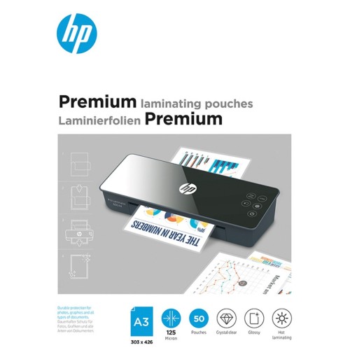 HP Premium lamination film A3 50 pc(s) HP Premium lamination film A3 50 pc(s)