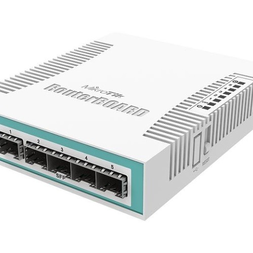 Mikrotik CRS106-1C-5S network switch Gigabit Ethernet (10/100/1000) Power over Ethernet (PoE) White Mikrotik CRS106-1C-5S network switch Gigabit Ethernet (10/100/1000) Power over Ethernet (PoE) White