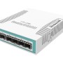 Mikrotik CRS106-1C-5S network switch Gigabit Ethernet (10/100/1000) Power over Ethernet (PoE) White
