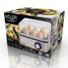 Adler AD 3036 waffle iron 4 waffle(s) Black,Grey 1500 W