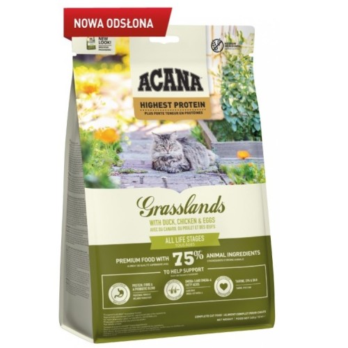 ACANA Grasslands - dry cat food - 340g ACANA Grasslands - dry cat food - 340g