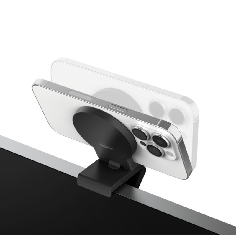 Belkin iPhone Mount with MagSafe for Mac Desktops and Displays Belkin iPhone Mount with MagSafe for Mac Desktops and Displays