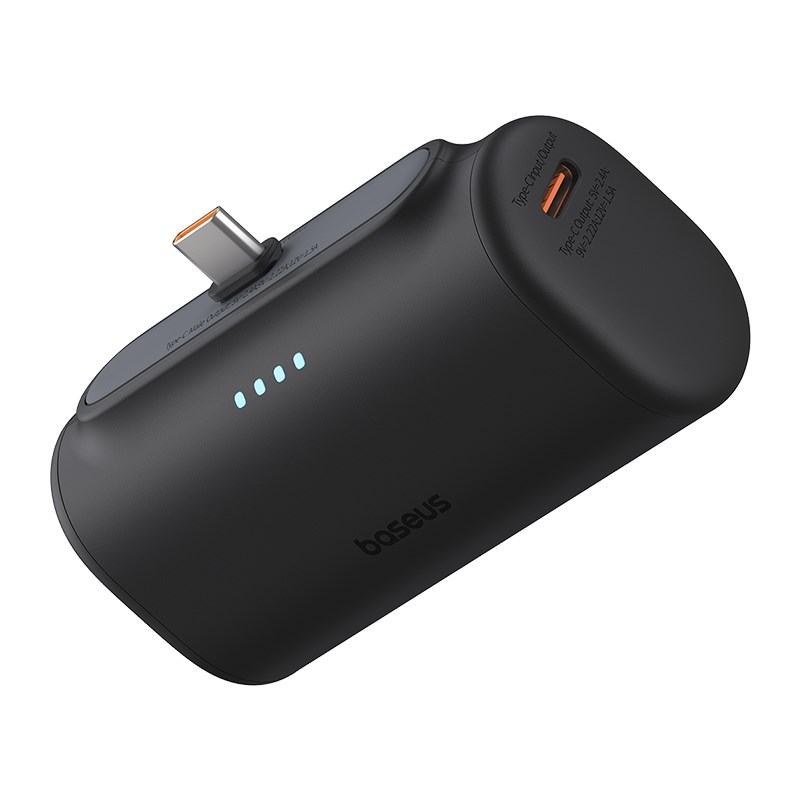 Baseus Compact P10068306113-00 Lithium-ion power bank 5000 mAh Black Baseus Compact P10068306113-00 Lithium-ion power bank 5000 mAh Black