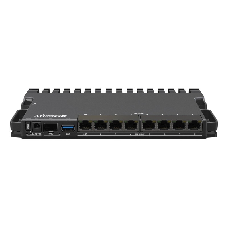 Router Mikrotik RB5009UG+S+IN Total Ethernet Ports:9; Architecture:ARM 64bit; CPU core:4 Router Mikrotik RB5009UG+S+IN Total Ethernet Ports:9; Architecture:ARM 64bit; CPU core:4
