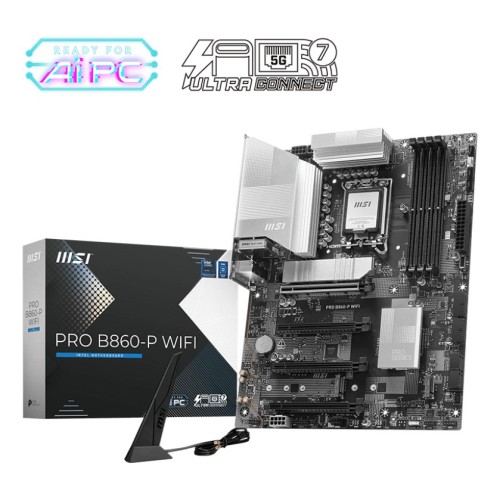 MSI PRO B860-P WIFI motherboard Intel B860 LGA 1851 (Socket V1) ATX
