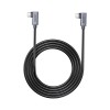 UNITEK USB-C CABLE DUAL 90° M/M 1M