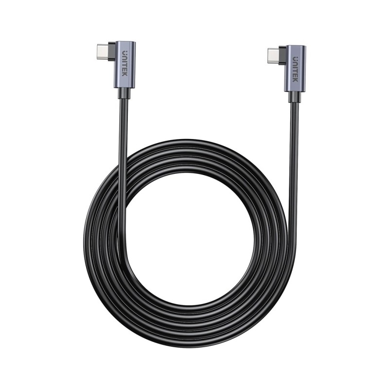 UNITEK USB-C CABLE DUAL 90° M/M 1M