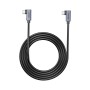UNITEK USB-C CABLE DUAL 90° M/M 1M