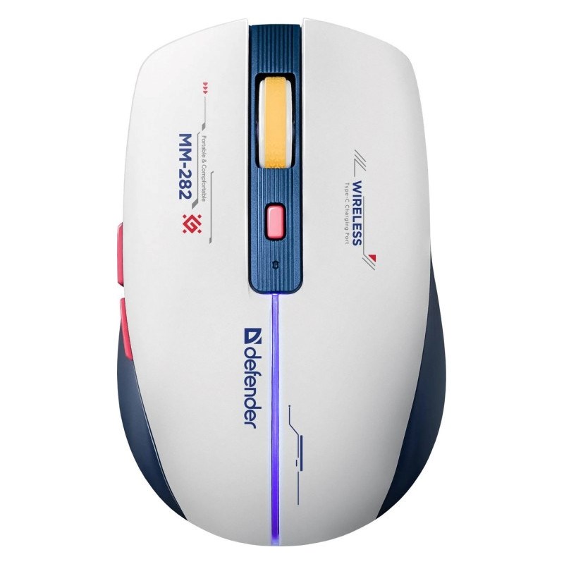 WIRELESS MOUSE DEFENDER DILA MM-282 RF 1800dpi 6P WIRELESS MOUSE DEFENDER DILA MM-282 RF 1800dpi 6P