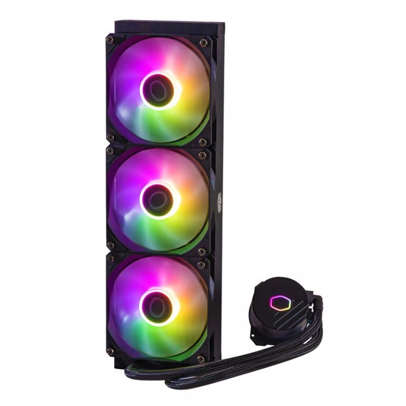 Cooler Master MasterLiquid 360L Core ARGB Processor Liquid cooling kit 12 cm Black Cooler Master MasterLiquid 360L Core ARGB Processor Liquid cooling kit 12 cm Black