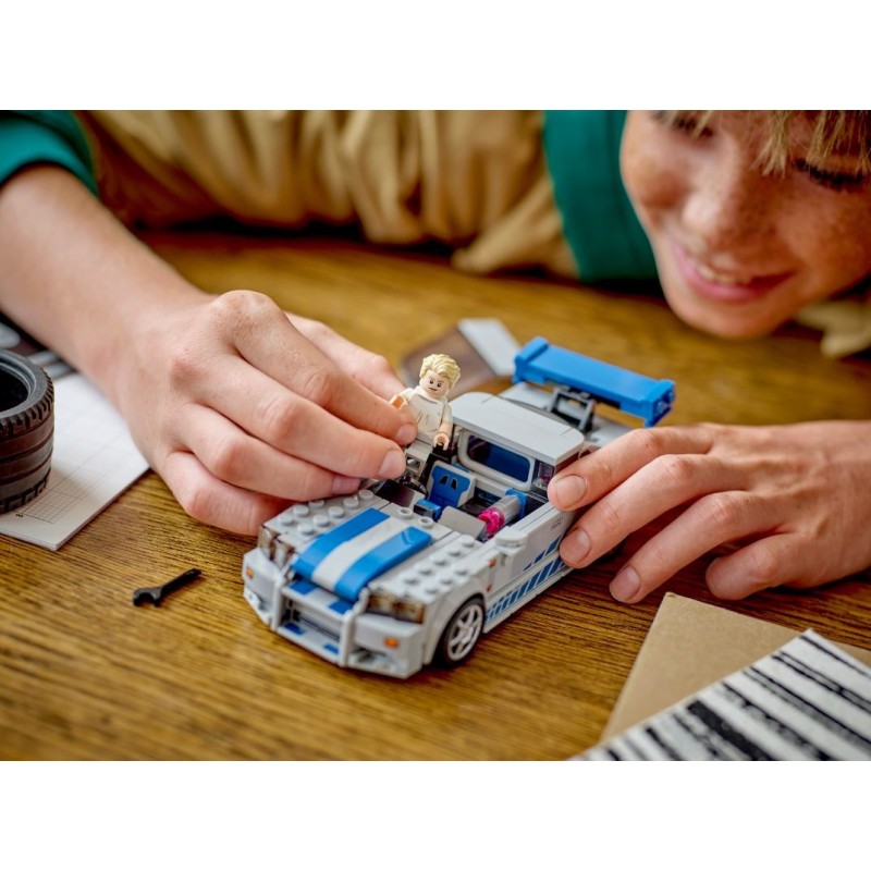 LEGO SPEED CHAMPIONS 76917 FAST & FURIOUS - NISSAN SKYLINE GT-R (R34) LEGO SPEED CHAMPIONS 76917 FAST & FURIOUS - NISSAN SKYLINE GT-R (R34)