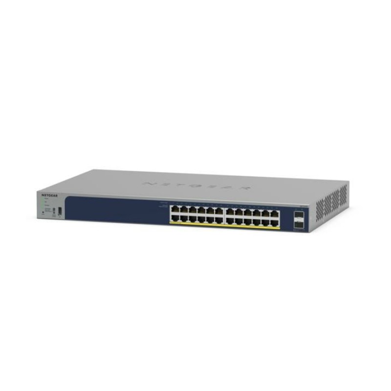 NETGEAR GS724TPv3 Managed L2 Gigabit Ethernet (10/100/1000) Power over Ethernet (PoE) Grey