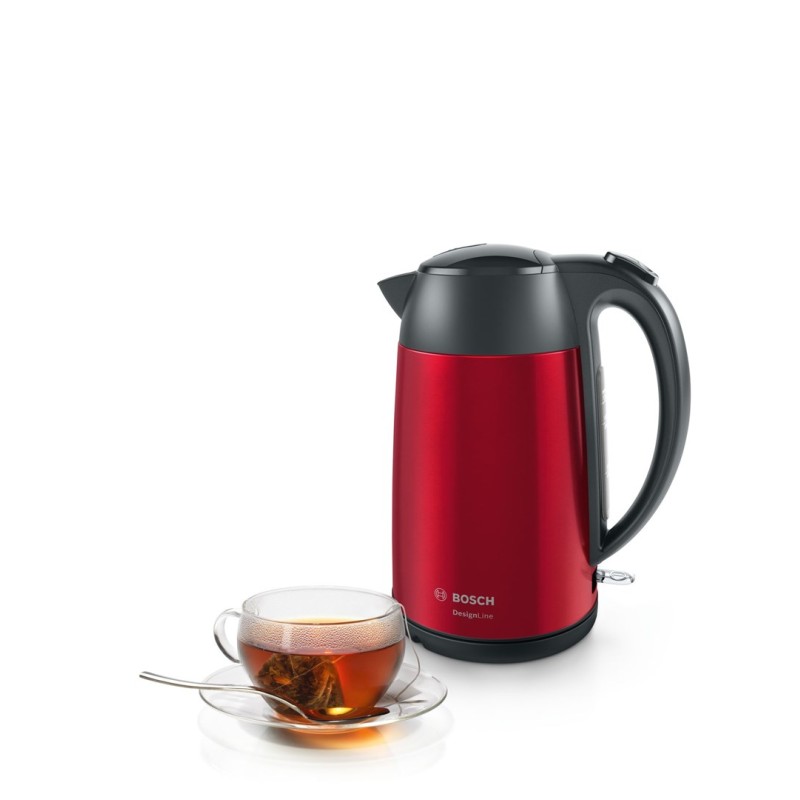 Bosch TWK3P424 electric kettle 1.7 L 2400 W Grey, Red Bosch TWK3P424 electric kettle 1.7 L 2400 W Grey, Red