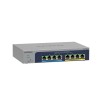 NETGEAR 8-port Ultra60 PoE++ Multi-Gigabit (2.5G) Ethernet Plus Switch Managed L2/L3 2.5G Ethernet (100/1000/2500) Power over Ethernet (PoE) Grey NETGEAR 8-port Ultra60 PoE++ Multi-Gigabit (2.5G) Ethernet Plus Switch Managed L2/L3 2.5G Ethernet (100/1000/2500) Power over Ethernet (PoE) Grey