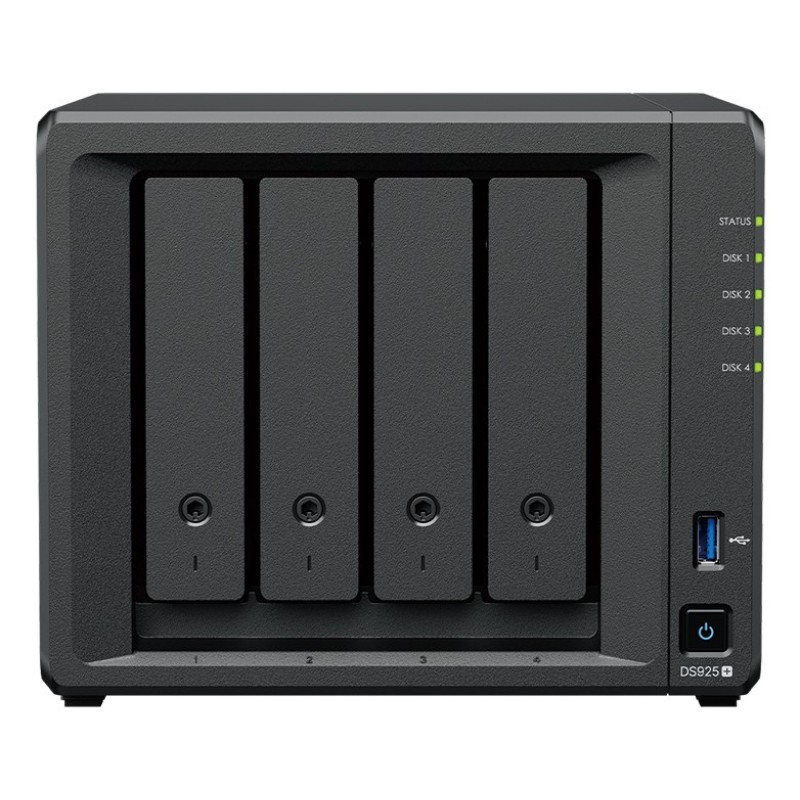 NAS Synology DS925+; Tower; 4x (3.5 NAS Synology DS925+; Tower; 4x (3.5