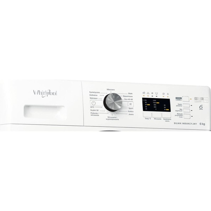 Whirlpool FFL 6238 B PL washing machine Front-load 6 kg 1200 RPM White Whirlpool FFL 6238 B PL washing machine Front-load 6 kg 1200 RPM White