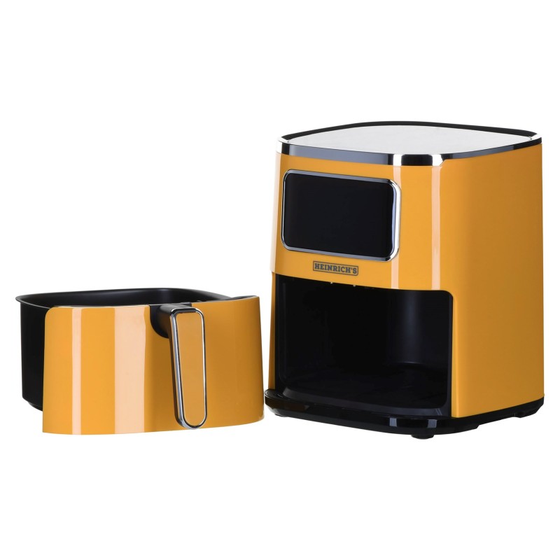 Heinrich‘’s HFR 8216 Hot air fryer 5.0 l 1450 W Yellow Heinrich‘’s HFR 8216 Hot air fryer 5.0 l 1450 W Yellow