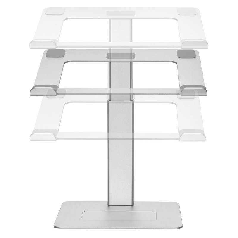 Gembird NBS-D1-02 laptop stand Silver 39.6 cm (15.6 Gembird NBS-D1-02 laptop stand Silver 39.6 cm (15.6