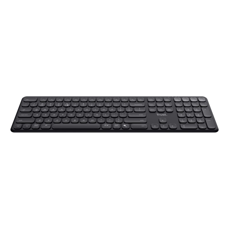 Trust Vaiya keyboard Universal USB + RF Wireless + Bluetooth US English Black Trust Vaiya keyboard Universal USB + RF Wireless + Bluetooth US English Black