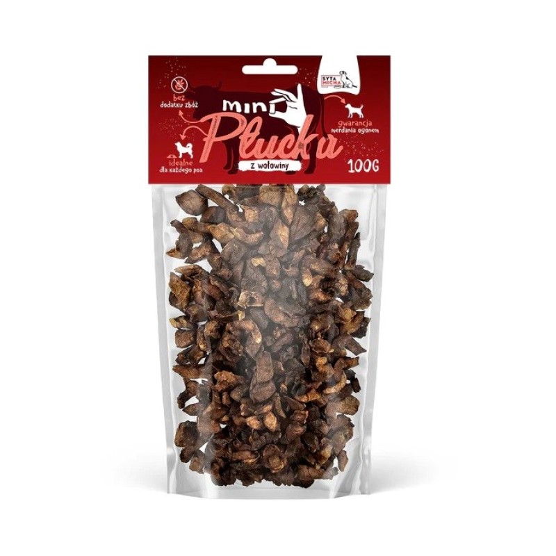 SYTA MICHA Mini beef lungs - dog treat - 100g SYTA MICHA Mini beef lungs - dog treat - 100g