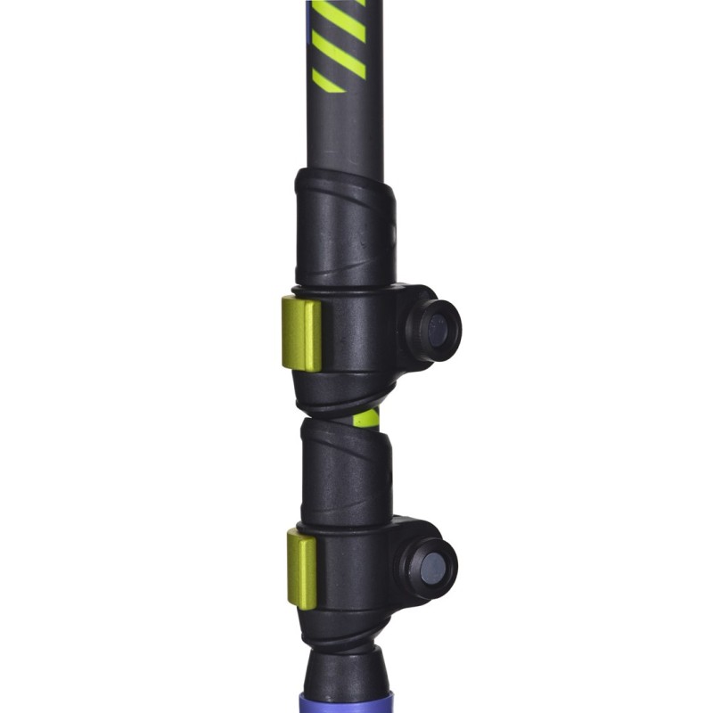 VIKING CARBO LITE TREKKING POLES BLACK/LIME VIKING CARBO LITE TREKKING POLES BLACK/LIME