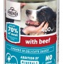 FRENDI with Beef chunks in delicate sauce - wet dog food - 400g