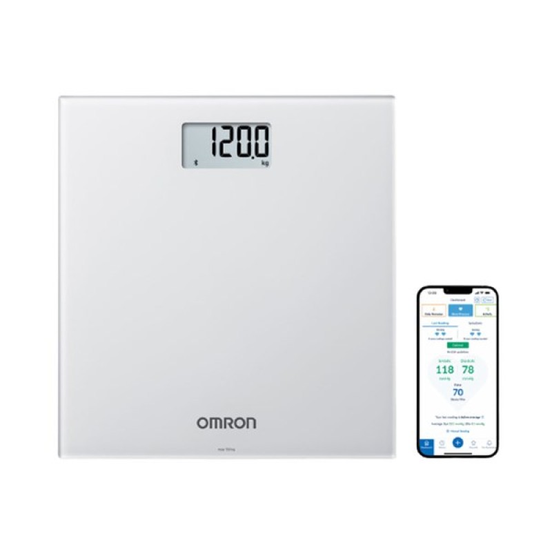 OMRON BATHROOM SCALE HN-300T2-EGY INTELLI IT WHITE OMRON BATHROOM SCALE HN-300T2-EGY INTELLI IT WHITE