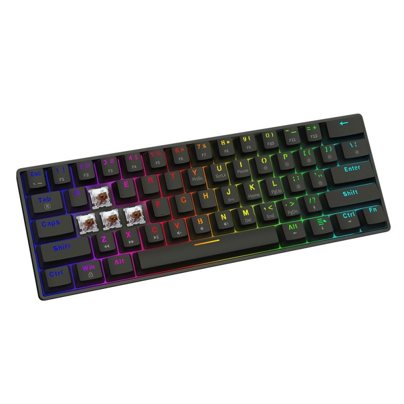 Savio BLACKOUT X2 BROWN keyboard Gaming USB QWERTY UK International Savio BLACKOUT X2 BROWN keyboard Gaming USB QWERTY UK International