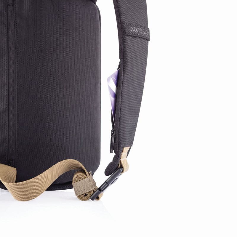 XD DESIGN ANTI-THEFT BACKPACK BOBBY SLING BLACK P/N: P705.781 XD DESIGN ANTI-THEFT BACKPACK BOBBY SLING BLACK P/N: P705.781