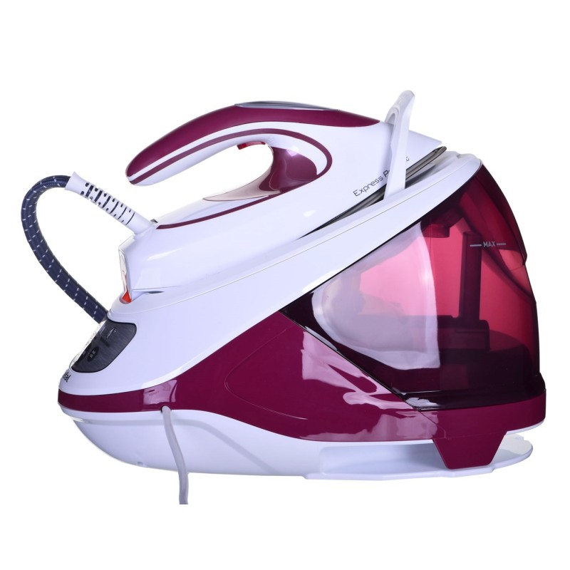 Tefal Express Protect SV9201E0 steam ironing station 2800 W 1.8 L Durilium AirGlide Autoclean soleplate Purple, White