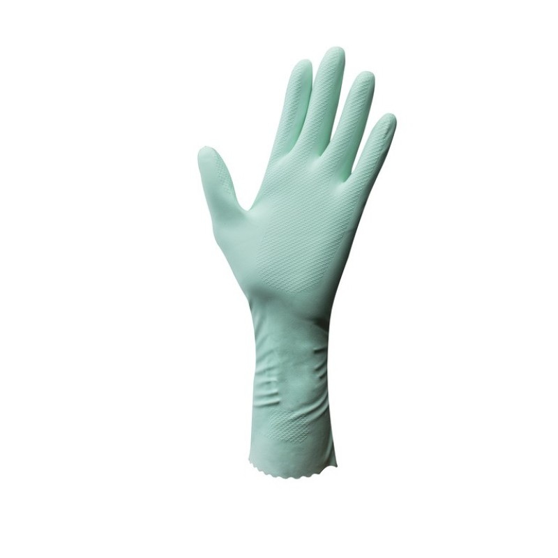 Vileda Extra Sensation Household gloves Green Cotton, Latex 1 pc(s) Vileda Extra Sensation Household gloves Green Cotton, Latex 1 pc(s)