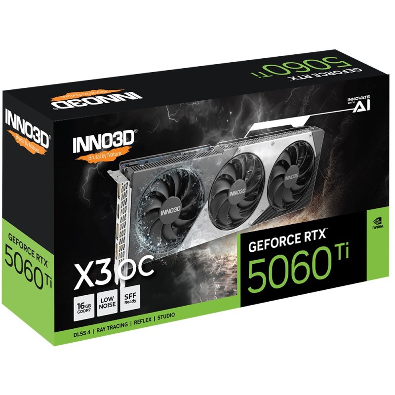 INNO3D GeForce RTX 5060 Ti X3 OC NVIDIA 16 GB GDDR7
