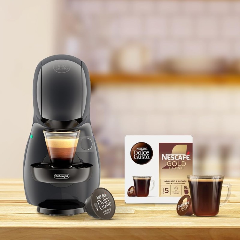 De’Longhi Piccolo XS EDG210.A Semi-auto Capsule coffee machine 0.8 L