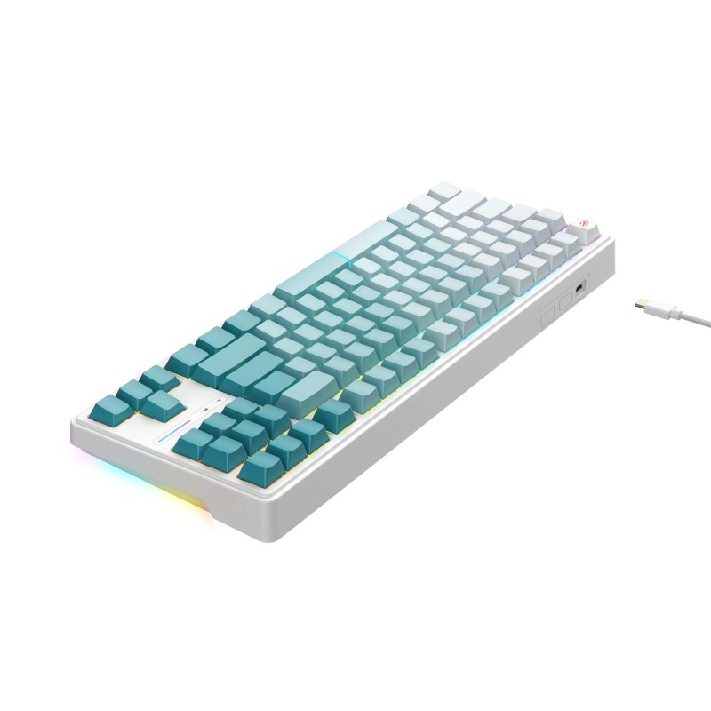 Havit KB901L - gaming keyboard (white and green) Havit KB901L - gaming keyboard (white and green)