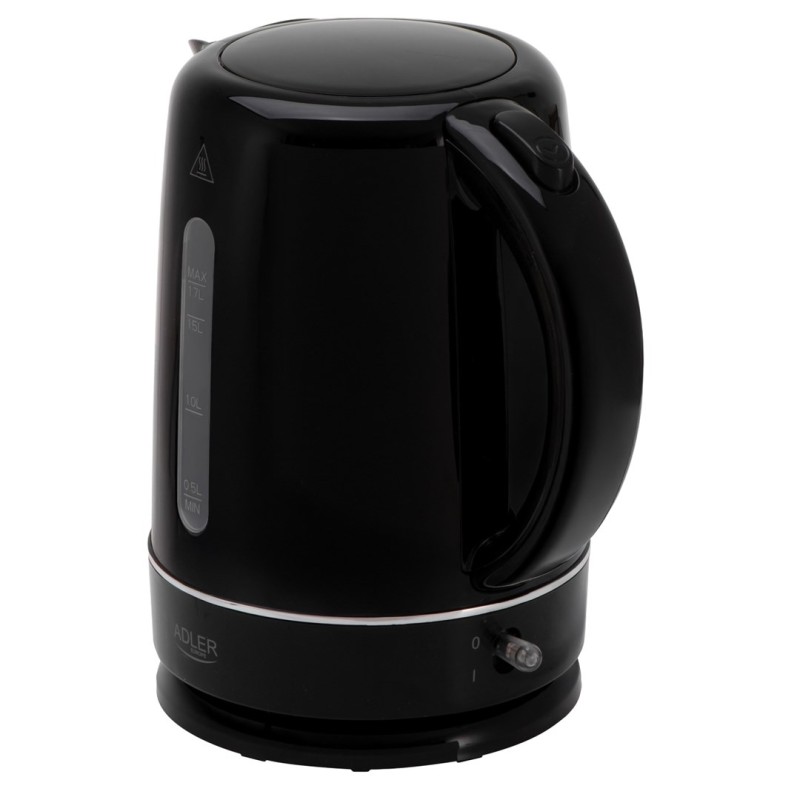 ADLER 1385B BLACK WHITE ELECTRIC KETTLE