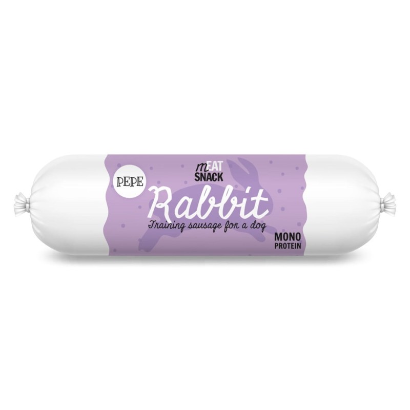 PAKA ZWIERZAKA Pepe Sausage Rabbit - dog treat - 200g