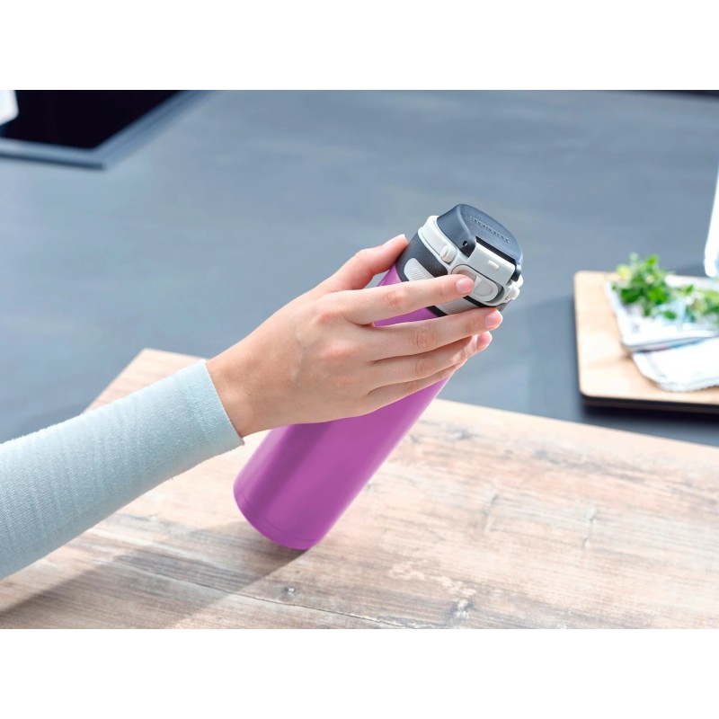 Thermal mug Leifheit Flip 600 ml Purple