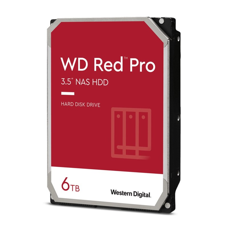 Western Digital Red Pro internal hard drive 6 TB 7200 RPM 256 MB 3.5