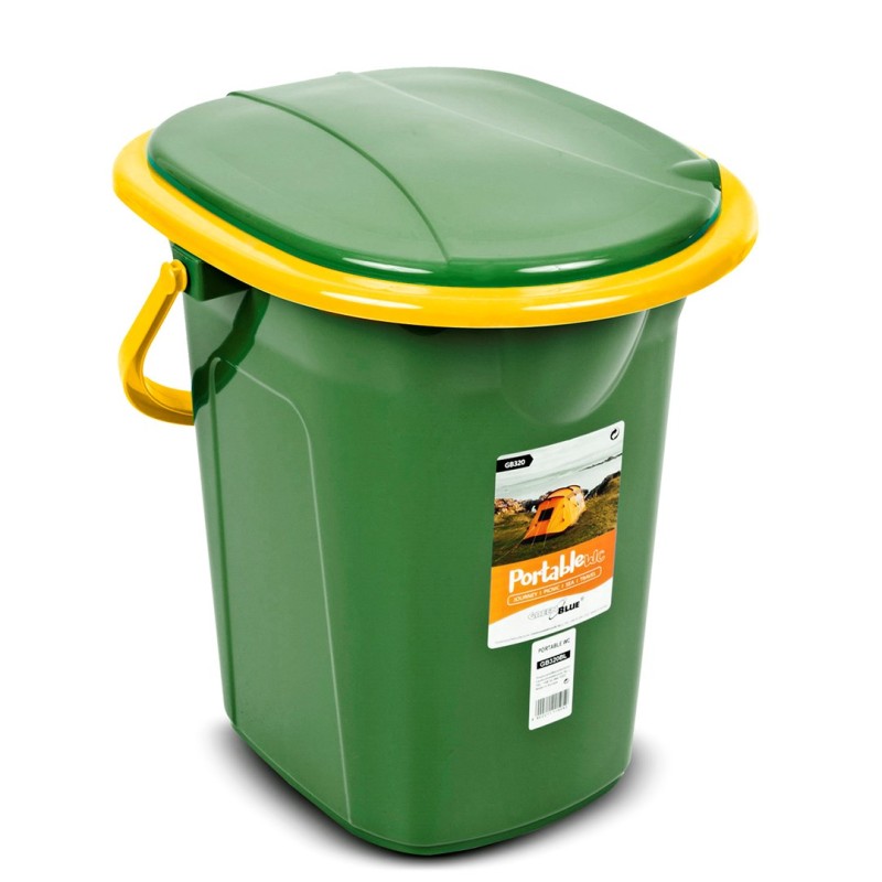 GreenBlue GB320GO tourist toilet dark green-orange GreenBlue GB320GO tourist toilet dark green-orange