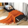 PROMIS Camping, tourist and camping bed, foldable, navy blue PROMIS Camping, tourist and camping bed, foldable, navy blue